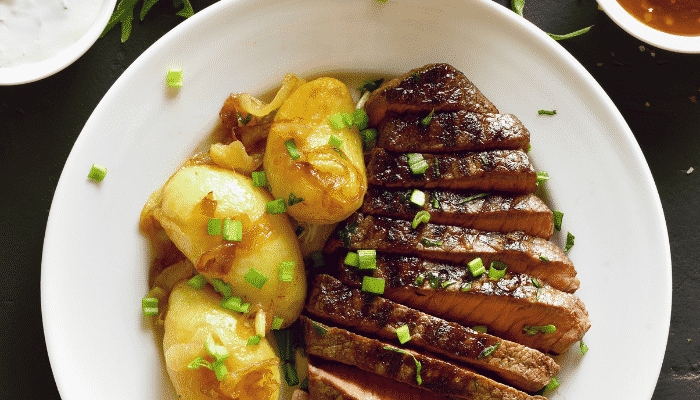 Carne Assada na Panela com Batata