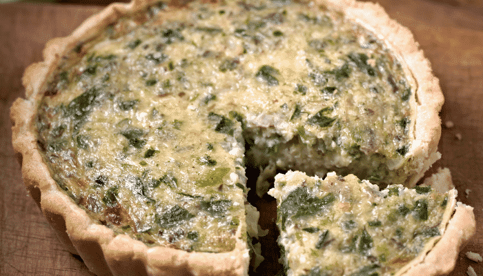 Quiche de Espinafre