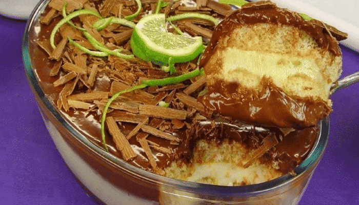 Pavê de Ano Novo Uma Delícia de Chocolate e Limão Para o Seu Réveillon