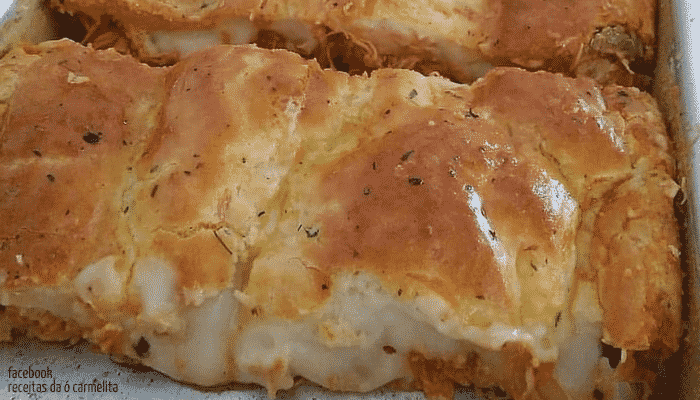 torta de frango cremosa