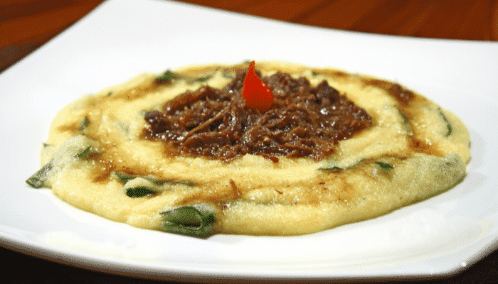 picadinho de polenta mole