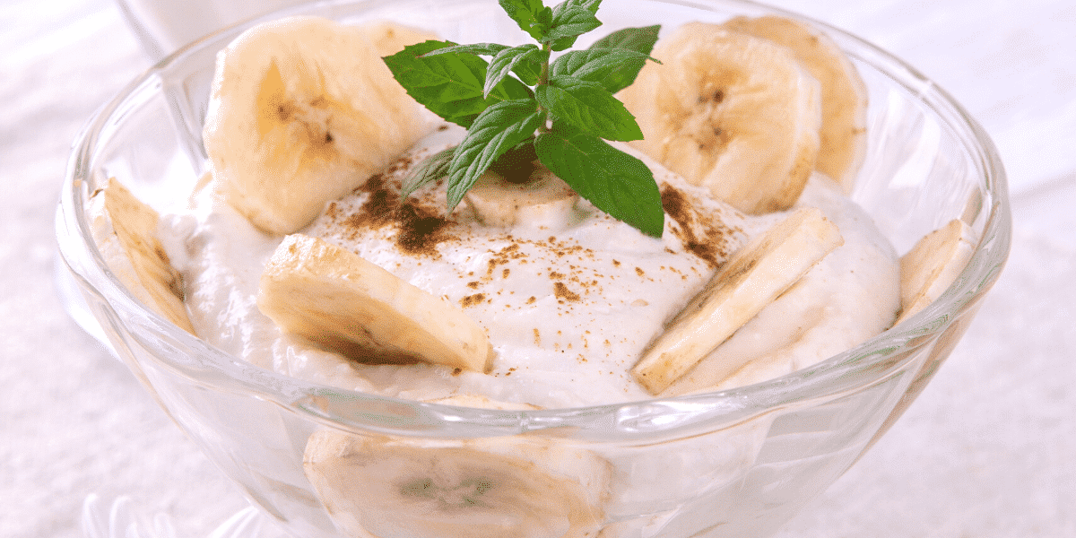 mousse de banana