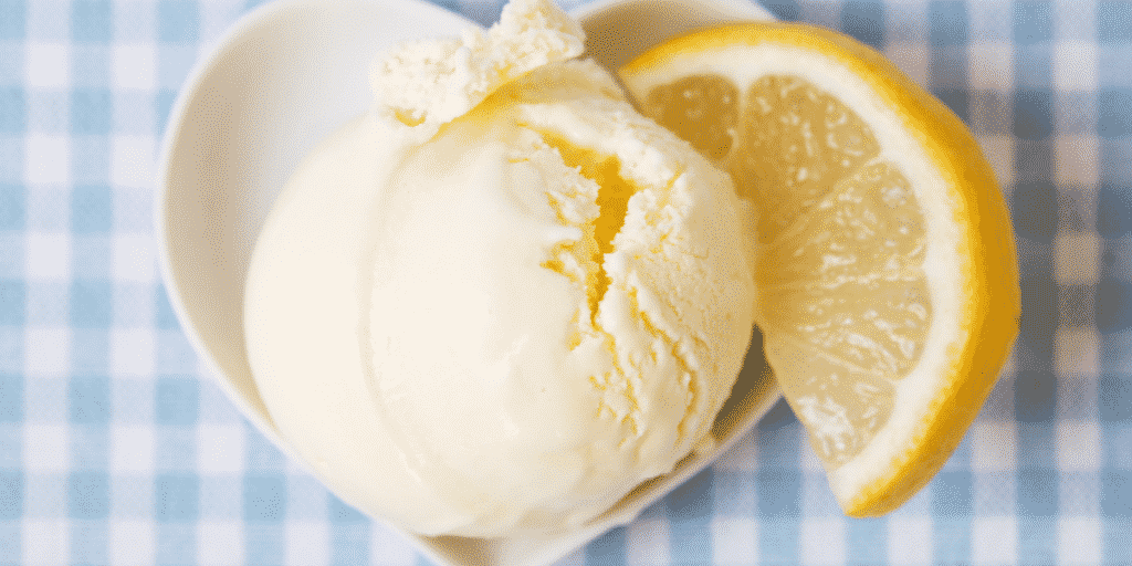 sorvete de limão