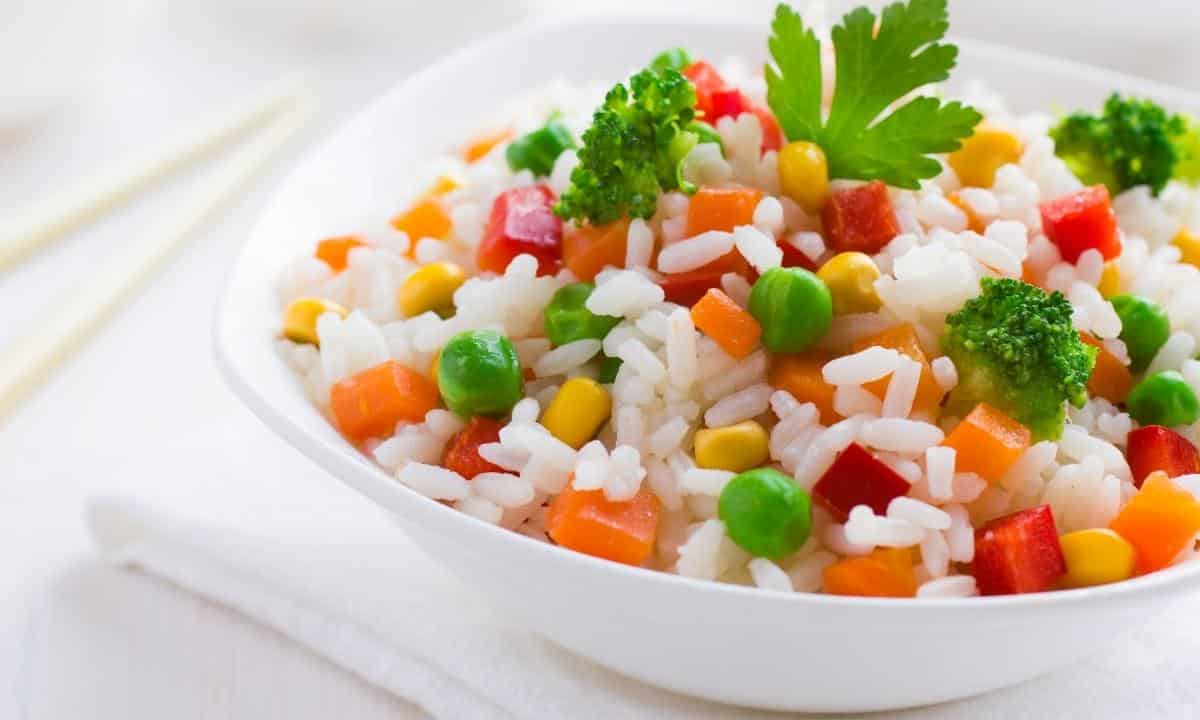 Arroz com legumes