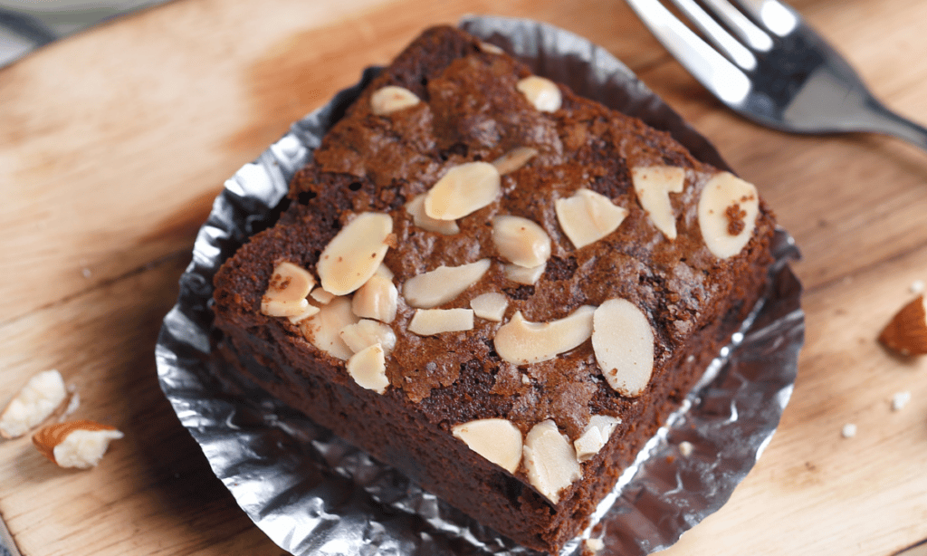 bolo brownie de chocolate