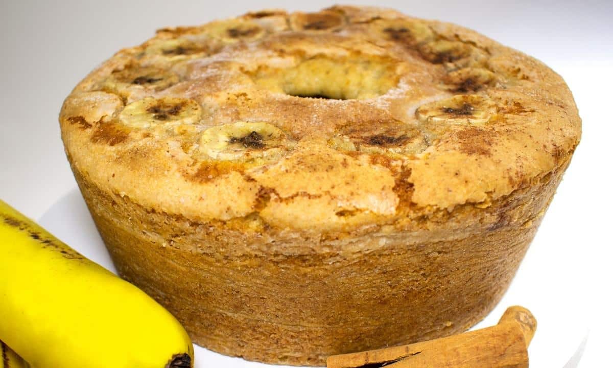 bolo de banana sem farinha