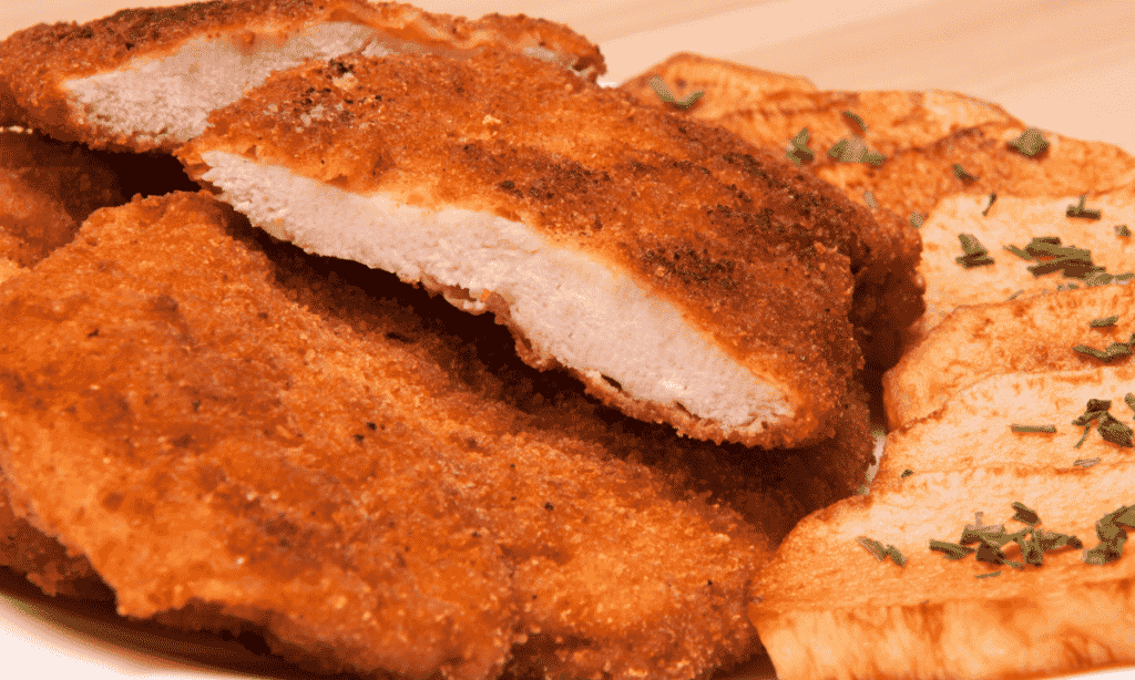 filé de frango a milanesa