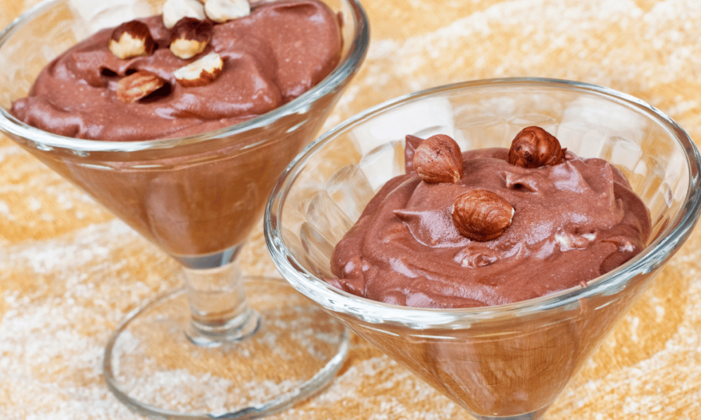 mousse de chocolate cremoso