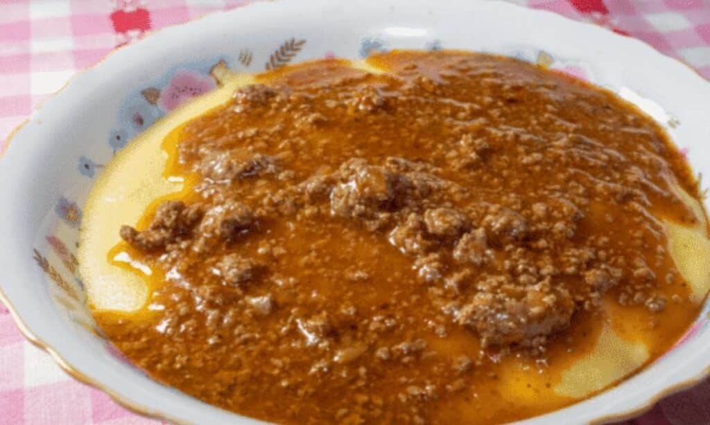 Polenta mole com carne moída como deixar a polenta cremosa