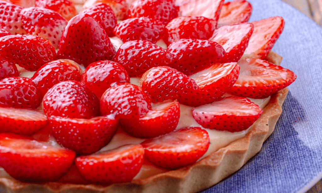 torta de morango