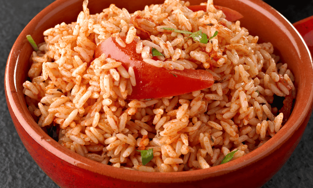 arroz com tomate