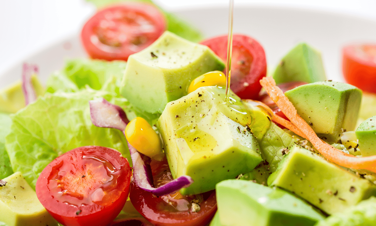 Salada de abacate