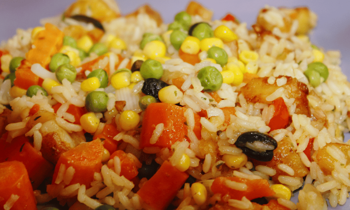 arroz colorido