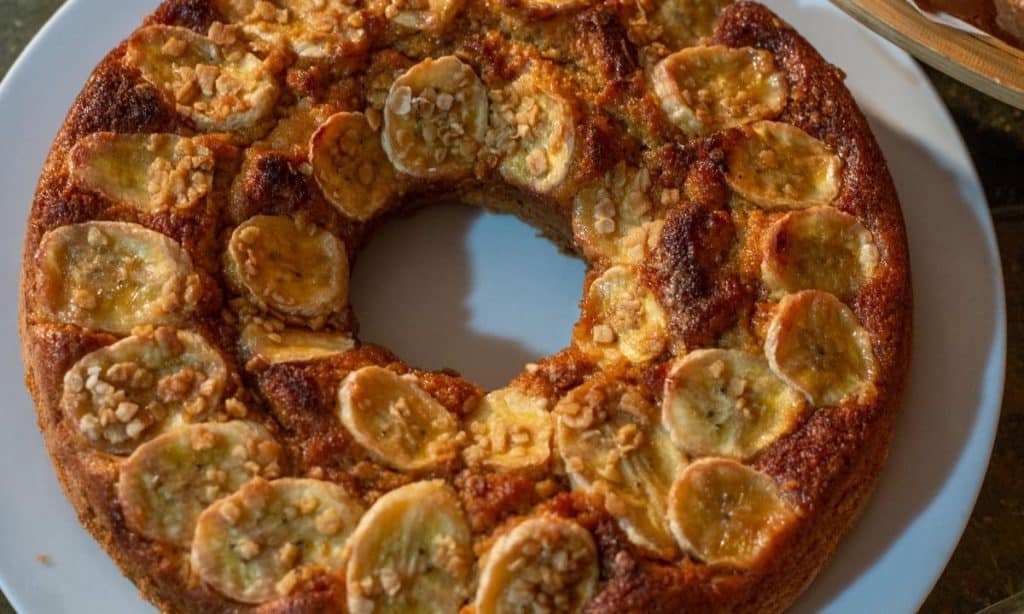 bolo de banana sem farinha