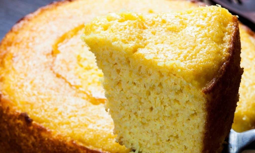 bolo de milho cremoso