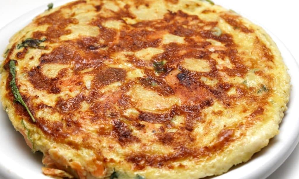 omelete couve-flor