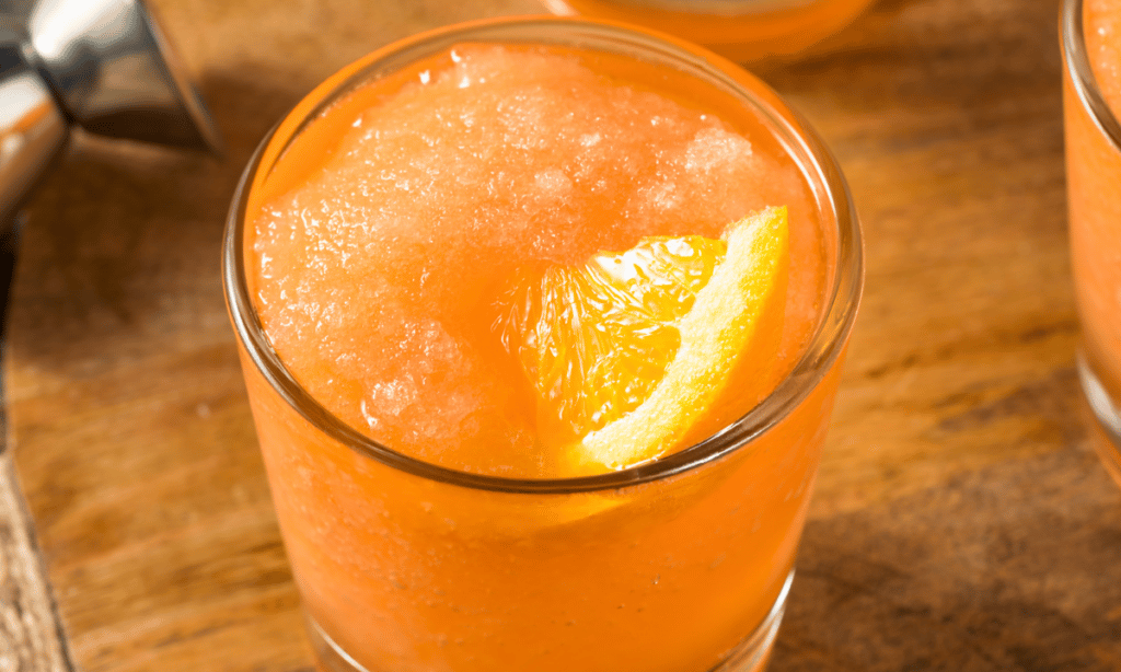 Raspadinha de laranja fácil de fazer deliciosa e refrescante