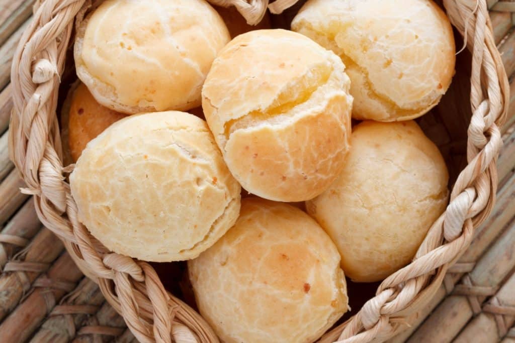 Pão de queijo vegano