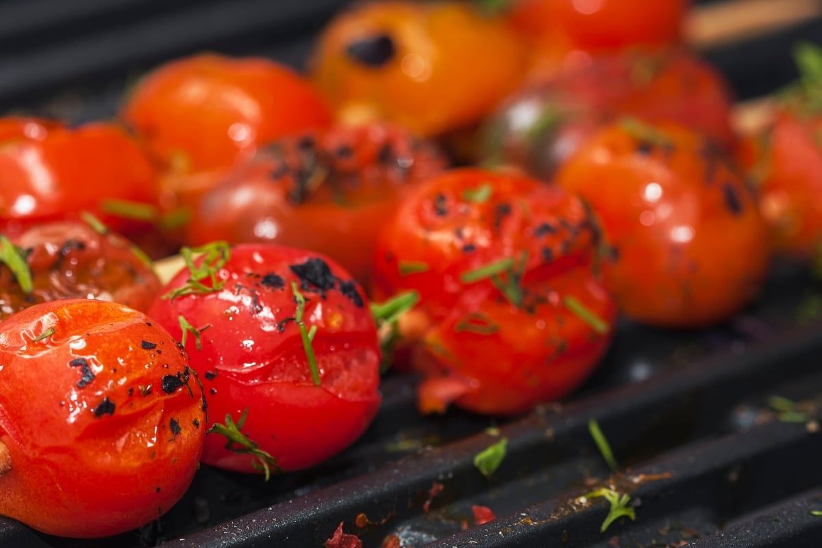 tomate cereja grelhado