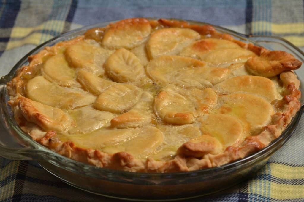 torta de banana cremosa