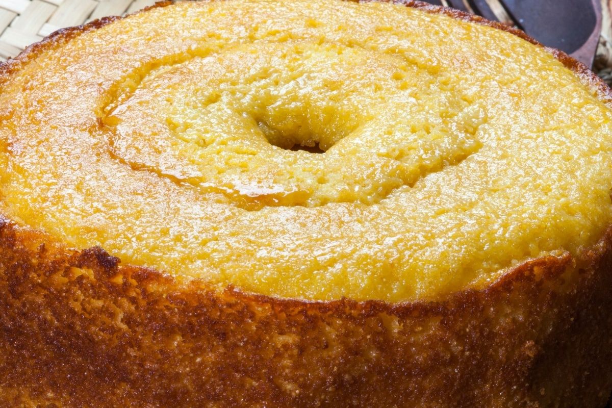 Bolo de tapioca delicioso