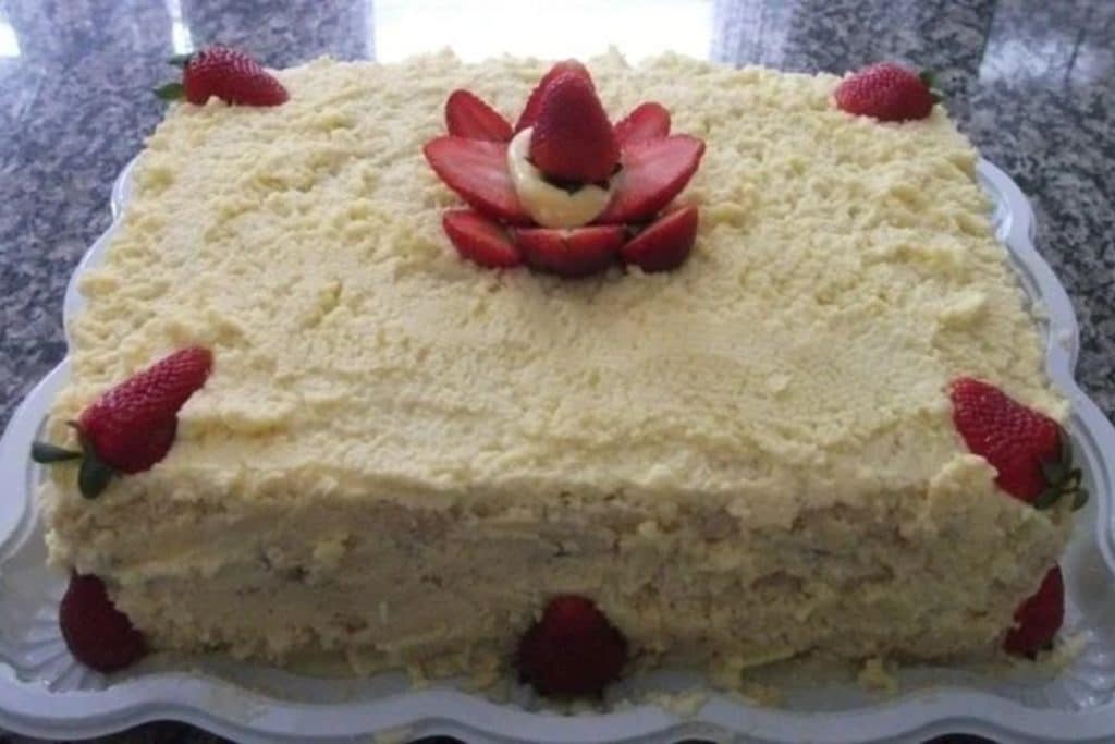 Torta de morango