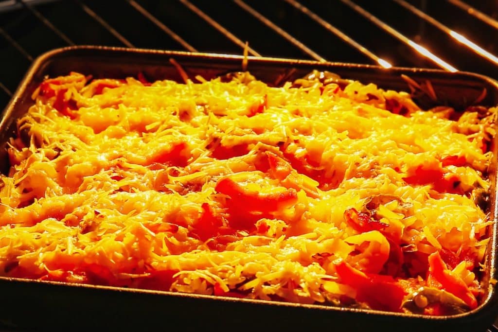 arroz temperado de forno