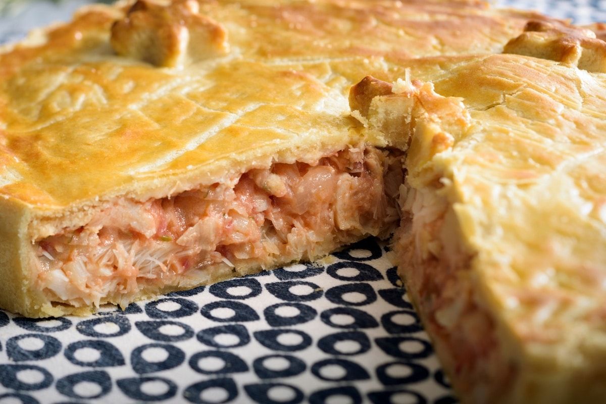 torta de frango com requeijão cremoso