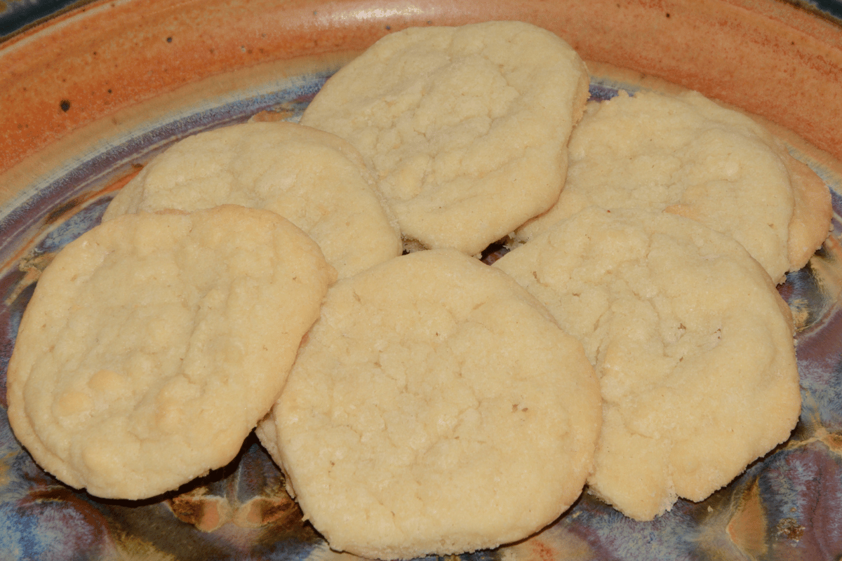 biscoitinhos caseiros açucarados