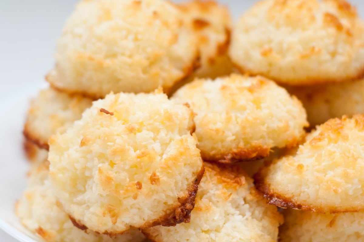 Biscoitos de coco perfeitos