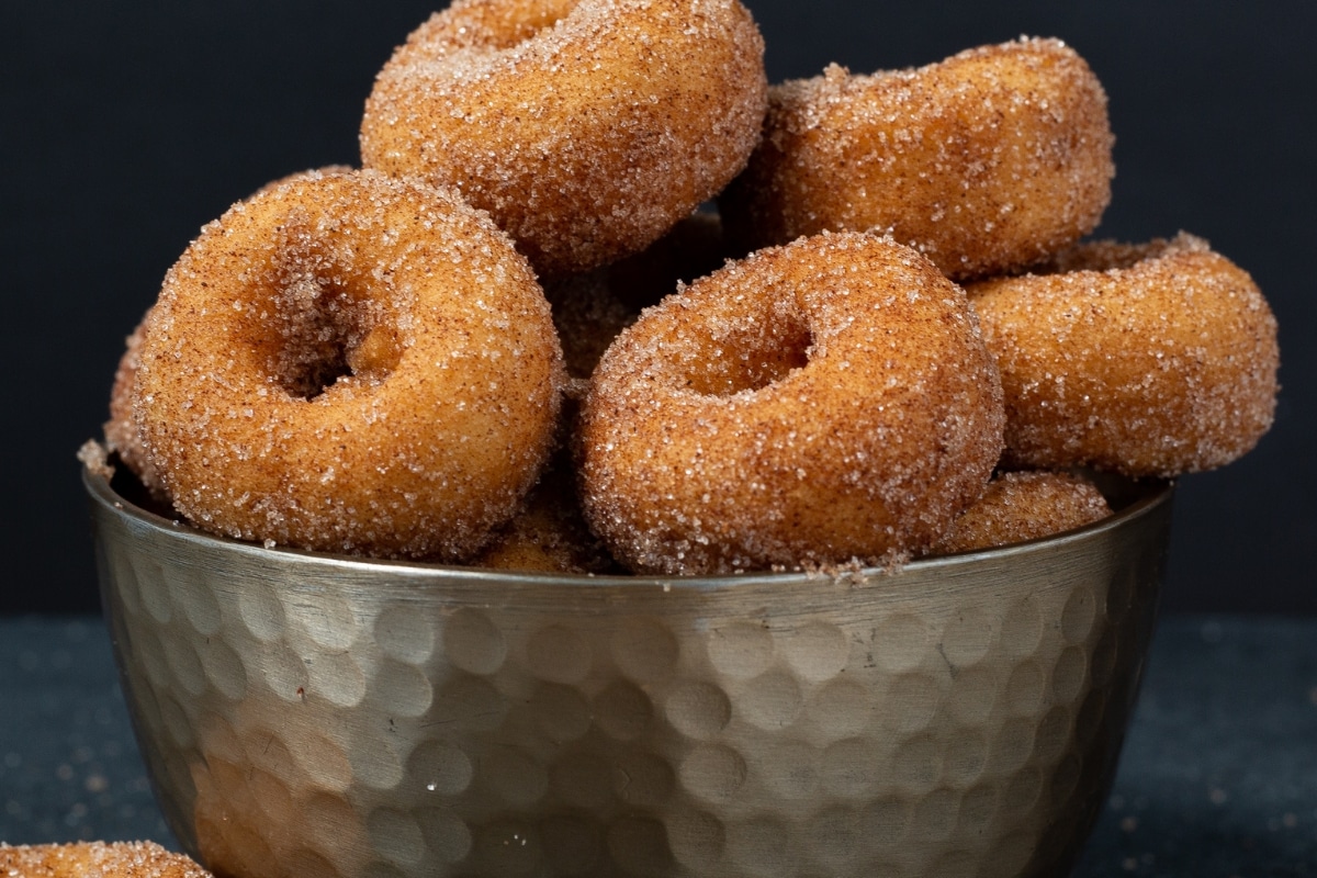 Rosquinha feito com açúcar