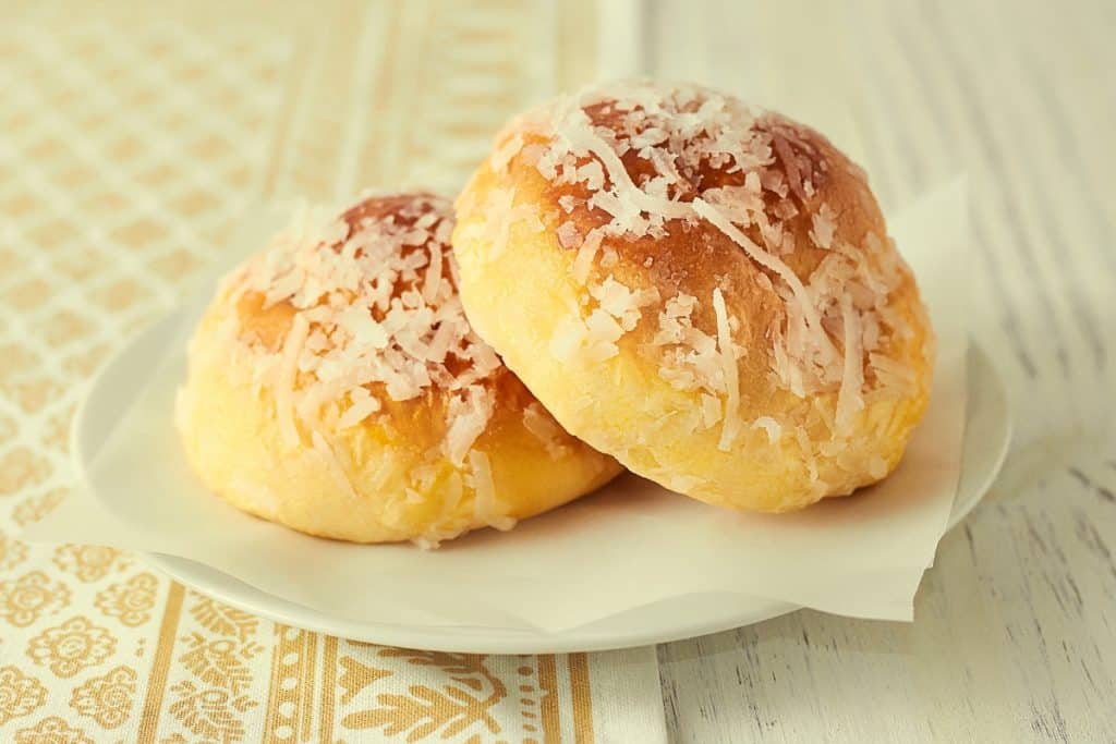 pão doce de coco