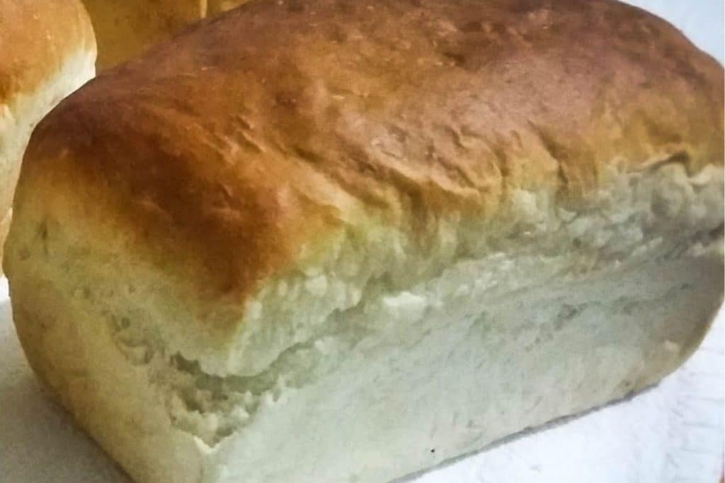 pão sovado caseiro