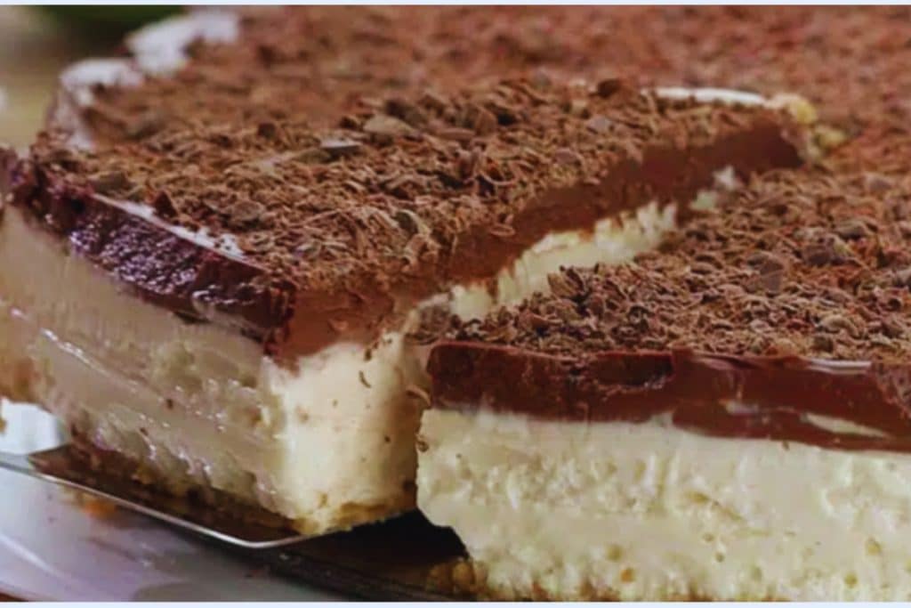 torta de limão com chocolate