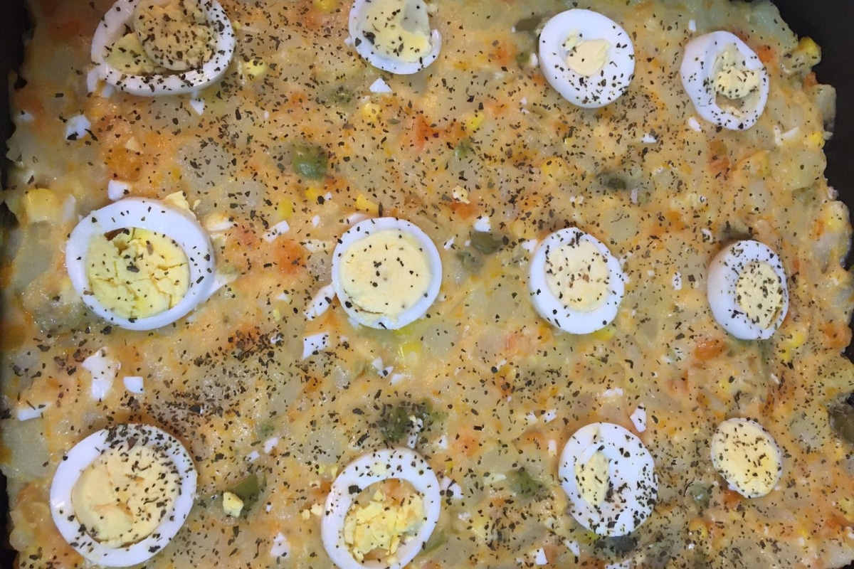 Aperfeiçoe sua salada de maionese com a adição de ovos simplesmente incrível