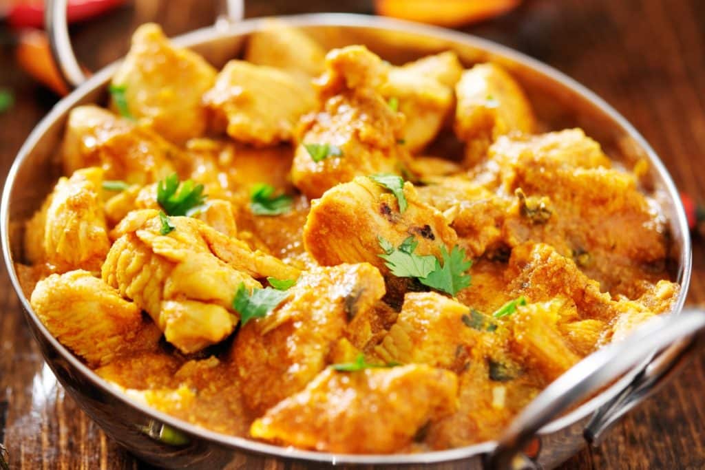 curry de galinha