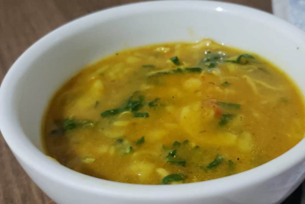 caldo de abóbora