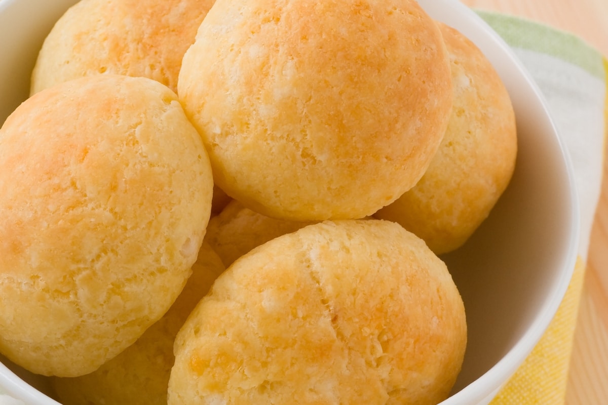 Pão de queijo de liquidificador