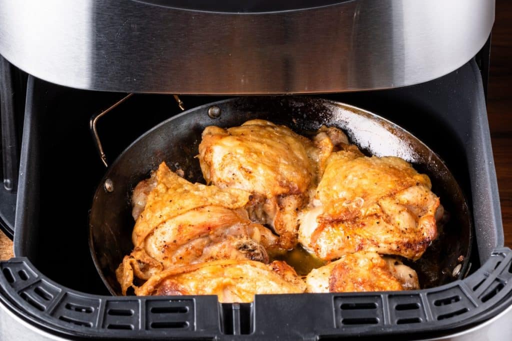 sobrecoxa na air fryer