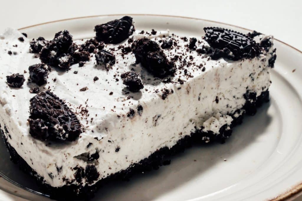 Cheesecake com recheio de Oreo