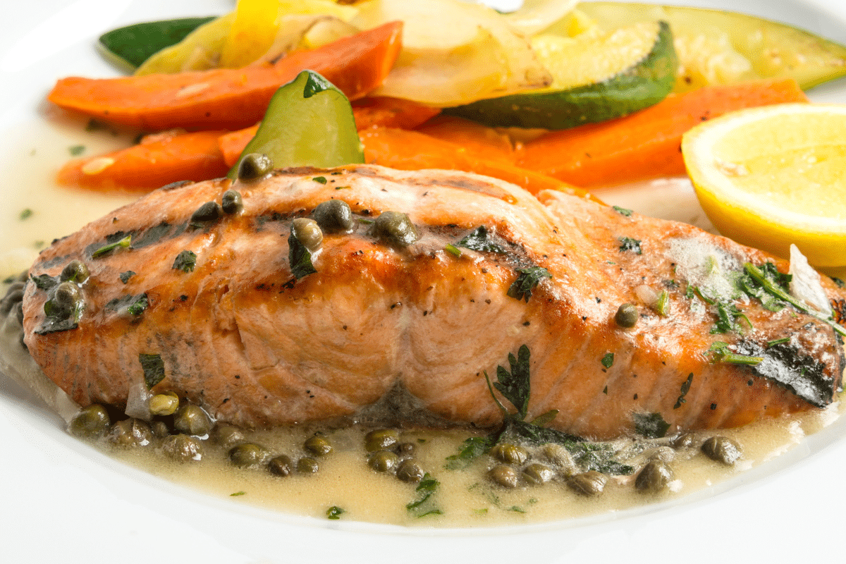 piccata de salmão