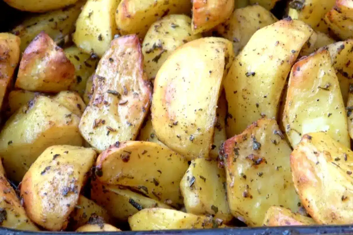 Batatas assadas