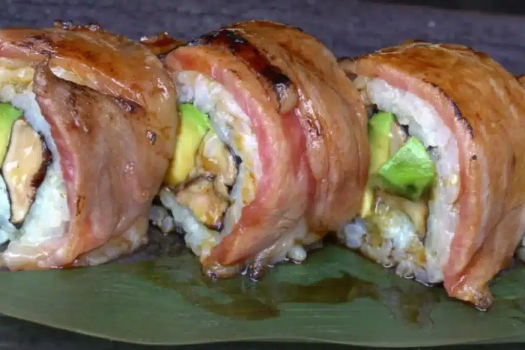 Sushi de carne