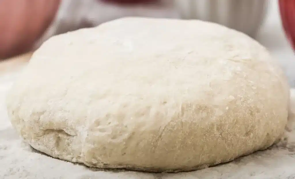 Massa para pão caseiro no forno