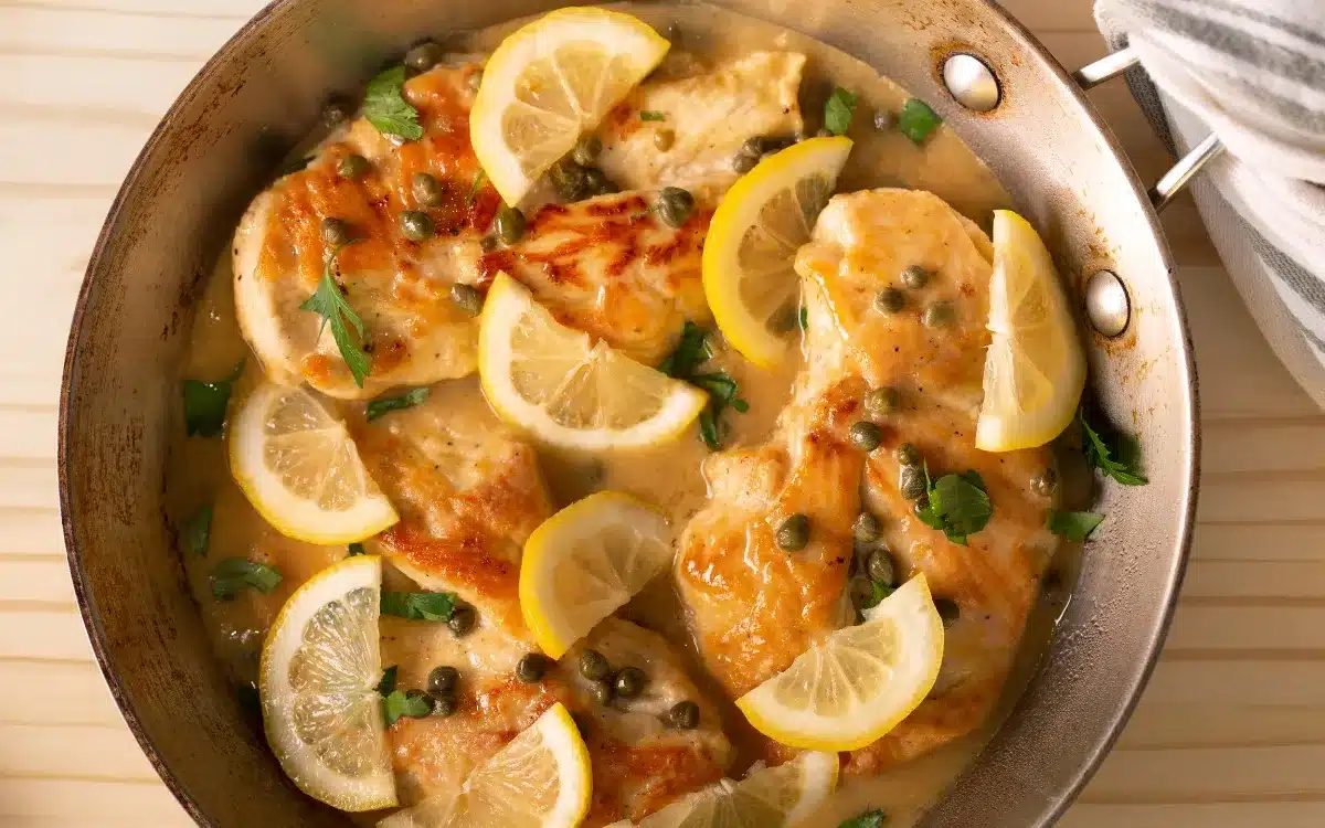 Piccata de salmão