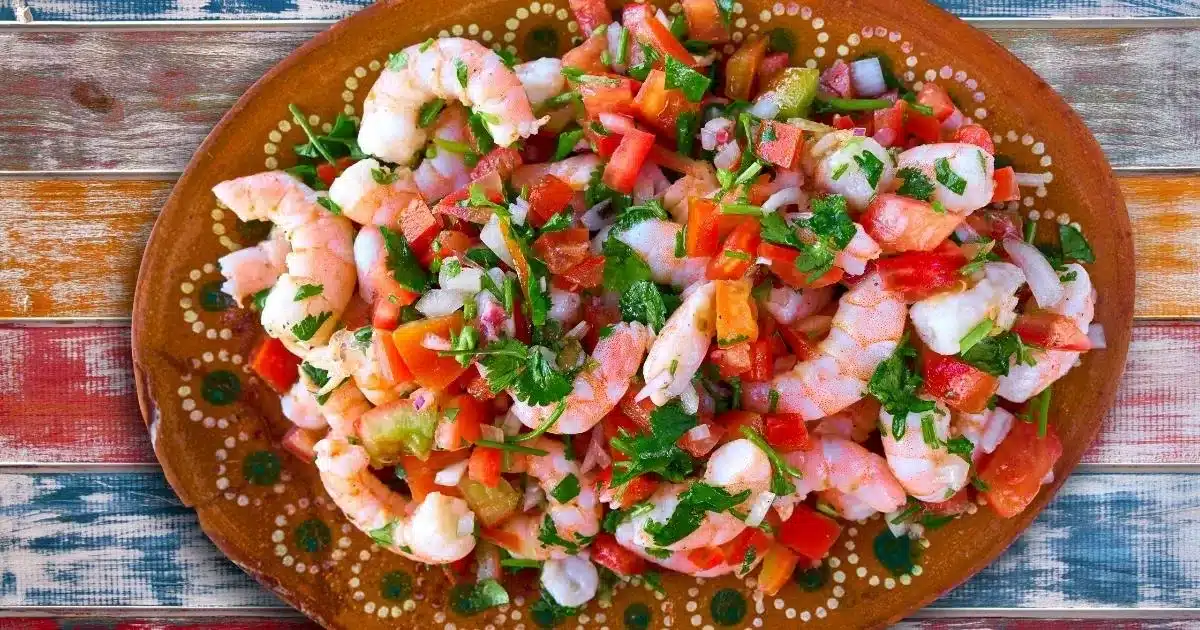 Ceviche Mexicano com Camarão