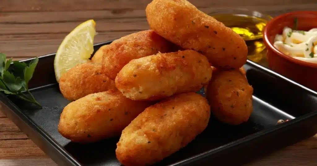 croquete de bacalhau