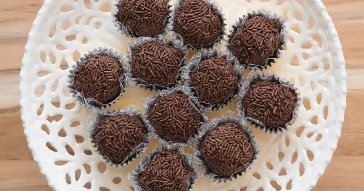 brigadeiro doce brasileiro