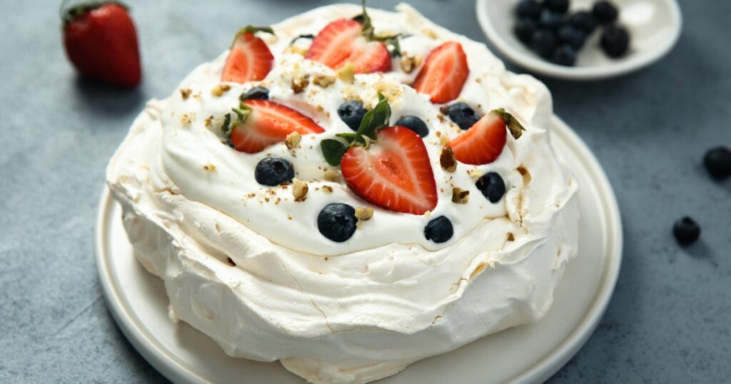 Sobremesa de Merengue Pavlova