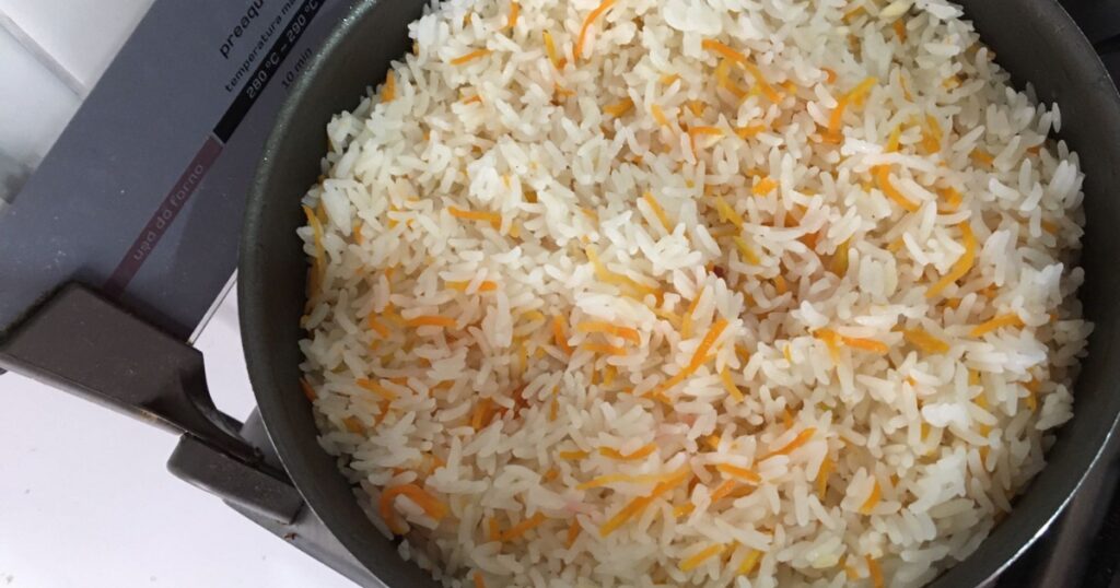 Arroz com Cenoura